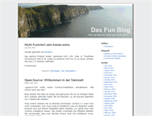 Tablet Screenshot of funblog.themeparks.de